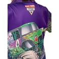 thumbnail image 4 of Monster Jam Grave Digger Toddler Boys Button Shirt with Short Sleeves, Sizes 12M-5T, 4 of 7