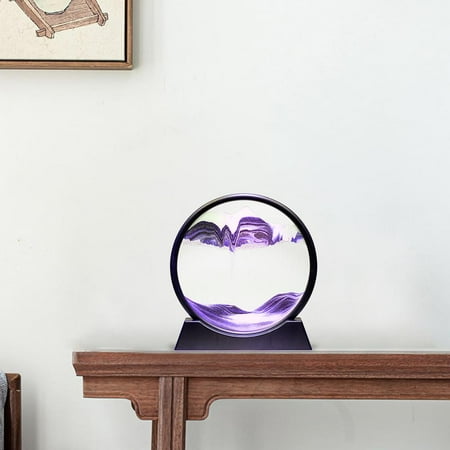 

Queen 3D Flowing Sand Painting Dynamic Natural Landscape Flowing Sand Picture 10inch