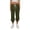 #0067-Green, variant on Womens Short Jumpsuit, Solid Linen Blend Button Down Romper, Casual Elastic Waist Overall with Pockets, Summer One Piece Gift
