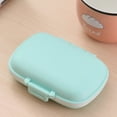thumbnail image 5 of LSLJS Travel Pills Organizer, 8 Compartments Portable Daily Pills Case Solid Color Pills Dispenser Waterproof Double Sided Pills Supplement Box Medicine Vitamin Holder Container for Pocket Purse, 5 of 7