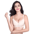 thumbnail image 5 of BIMEI Women's Mastectomy Large Cup Bra Pockets Wireless Post-Surgery Invisible Pockets for Breast Forms Everyday Bra 8648,Beige, 36B, 5 of 6