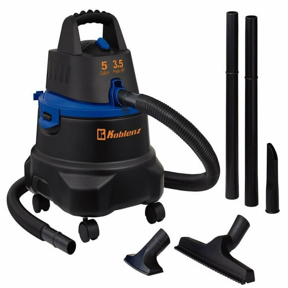 Aspiradora Koblenz WD-5 MA Seco-mojado 5 Gal accesorios multiusos