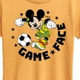 thumbnail image 3 of Disney - Game Face Soccer - Women's Short Sleeve Graphic T-Shirt, 3 of 6