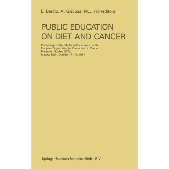 Current Histopathology Public Education on Diet and Cancer, (Hardcover)