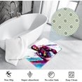 thumbnail image 4 of Tapis de Bureau en Polyester pour Homme -, Lavable en Machine - Tapis de Porte, Tapis de Sol, 4 of 7