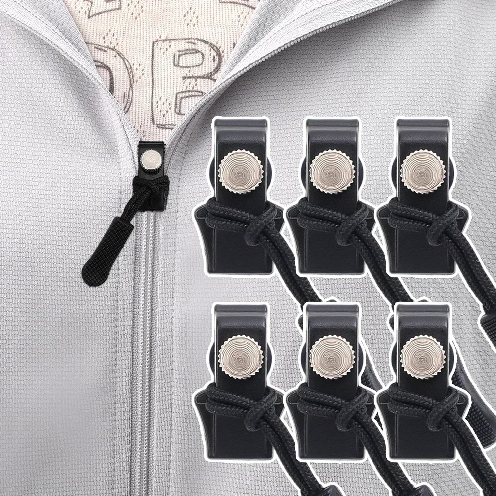 TYPPKMM 24/3Pcs Universal Detachable Metal Zipper Slider Puller Set Detachable Instant Repair Kit DIY Replacement Lever Locks for Clothing Bags Jackets