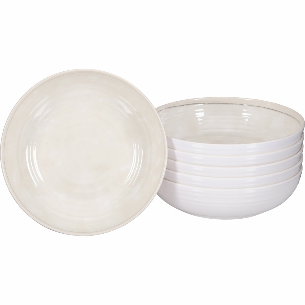 Better Homes & Gardens® Melamine White Cereal Bowls 6 ct Box Walmart