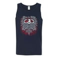thumbnail image 2 of Wild Bobby, Live To Ride Motto Motorcylce Club Cars and Trucks Mens Graphic Tank Top, Navy, X-Large, 2 of 3