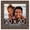 Bamboo Brown, variant on 20x20 Silver Modern Bamboo Picture Frame - UV Acrylic, Foam Board Backing, Hanging Hardware