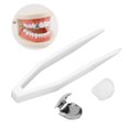 thumbnail image 4 of Diente De Hip Hop, Decoración De Dientes De Hip Hop Modelo De Cobre Fácil De Moldear YHYT1088 Para Fiesta De Halloween Para Regalo De Cumpleaños Para Desfile De Moda De Hip Hop ANGGREK Plata, 4 of 8
