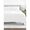 thumbnail image 5 of King, 4 Piece Solid Bed Sheet Set in White by Comfort Canopy, 5 of 11