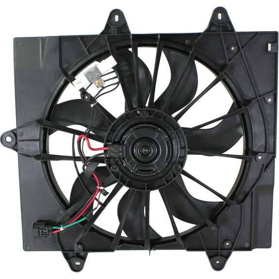 Cooling Fan Assembly Compatible with CHRYSLER PT CRUISER 2004-2005 with Turbo Single Plug