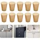 thumbnail image 2 of Door handle, 10pcs solid brass small round handle, heavy duty taper handle, 2 of 5