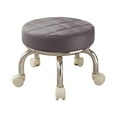 thumbnail image 2 of yotijay 360 degree Rotating Low Roller Seat Stool Pedicure Stool Small Breathable Kids Adults Gray, 2 of 9