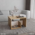 thumbnail image 4 of Side Table with 1 Shelf - 25" H for Small Spaces, Modern Design, 4 of 9
