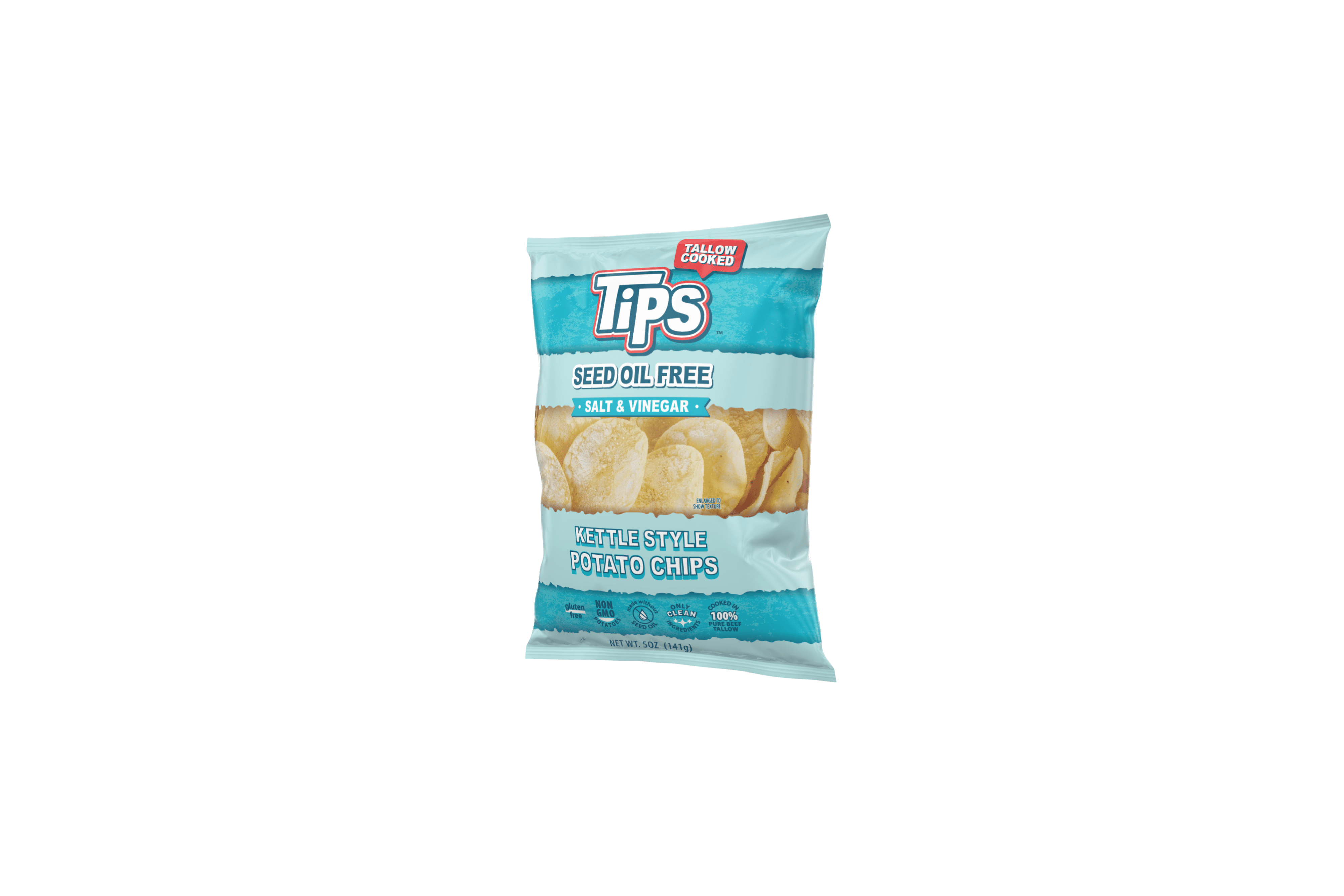 TIPS - Tallow Potato Chips Original - Salt & Vinegar
