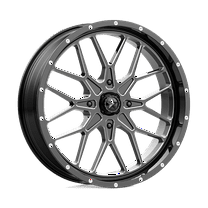 MSA Offroad Wheels Cast Aluminum Rim MA45 14X7 4X110 G-BLK MILL 10MM, M45-04710M