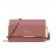 thumbnail image 1 of Cartera Cruzada Pequeña Para Mujer, Bolso De Hombro Para Teléfono Con Decoración De Metal Y Varios Cierres, Bolso De Mano Portátil, 1 of 4