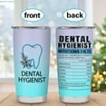 thumbnail image 3 of Dental Hygienist Gift Tumbler 20oz, Dental Hygienist Gifts for Women, Dental Hygienist Graduation Gift, Dental Hygienist Appreciation Gifts, Dental Hygiene Gifts, 3 of 6