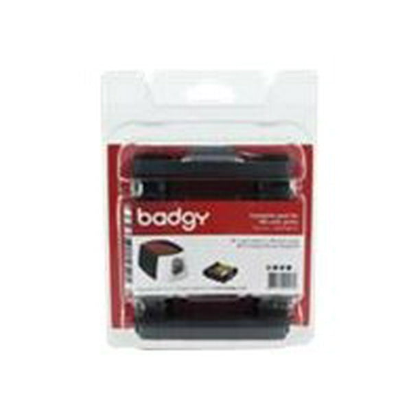 Badgy - YMCKO - cassette Ruban d'Impression - pour Badgy 100, 200; Evolis Primary 2 Simplex Expert