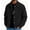 (Casual 110)Black, variant on DayScoop Men's Long Sleeve Corduroy Jacket with Snap Button Front, Point Collar Casual Trucker Coat with Chest Pockets for Work Outdoor Daily