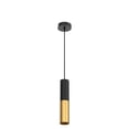 thumbnail image 4 of Mini juego de 3 lámparas colgantes Omgomne Modern, metal dorado y negro, 4 of 9