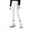 White, variant on Girls Boys Yoga Pants Summer Stylish Solid Color Stretch Elastic Empire Waist Tight Dance Pants Versatile Sweat Pants,Black,3-4 Years