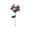 Purple, variant on Solar Azalea Flower Stake Lights Waterproof Artificial Plant for Outdoor Garden Pathway and Yard Decor