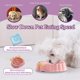 thumbnail image 3 of red santa snowman Cuenco de alimentación lenta, cuenco de alimentación lenta para perros, cuencos para gatos, alimentación saludable, cuenco para mascotas de alimentación lenta, 3 of 4