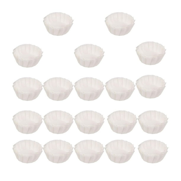 100x Revestimientos Desechables de Papel para Freidora de Aire, Revestimientos de Papel para Hornear, para Hornear Pasteles