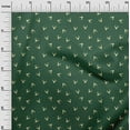 thumbnail image 3 of oneOone Cotton Cambric Green Fabric Christmas Quilting Supplies Print Sewing Fabric By The Yard 56 Inch Wide, 3 of 6