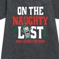 thumbnail image 2 of SpongeBob SquarePants - Plankton Naughty List - Toddler And Youth Girls Fleece Dress, 2 of 5