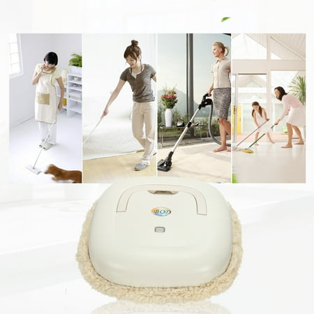 Washable Microfiber Mop Smart Robot Vacuum Floor Sweeper Home