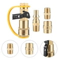 thumbnail image 4 of 1 Ensemble d'Adaptateurs de Raccordement Rapide au Propane Raccord de Tuyau de Propane, 4 of 7