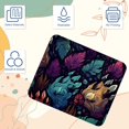 thumbnail image 3 of Print Printed Square Desk Mat Mousepad, 8.3x9.8 Inch, Non-Slip Rubber Bottom, Suitable for Office and Gaming, 3 of 6