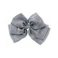 thumbnail image 4 of Scunci 1-PK BOW BARRETTE DK GREY, 4 of 6