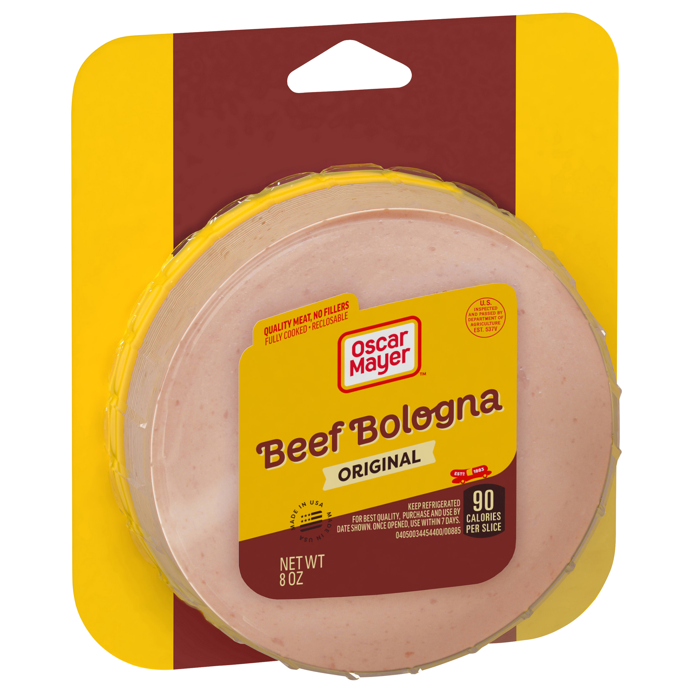 Oscar Mayer Beef Bologna Deli Lunch Meat, 8 oz Package - Walmart.com