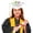 White, variant on Kids Graduation Cap Preschool Kindergarten Mortarboard with Tassel Red One Size