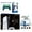 Chroma Teal, variant on Sony Playstation 5 Slim Digital with Extra Sterling Silver Controller, Trigger Stop Kit and MightySkins Decal Voucher + 1 Year CPS Extended Warranty