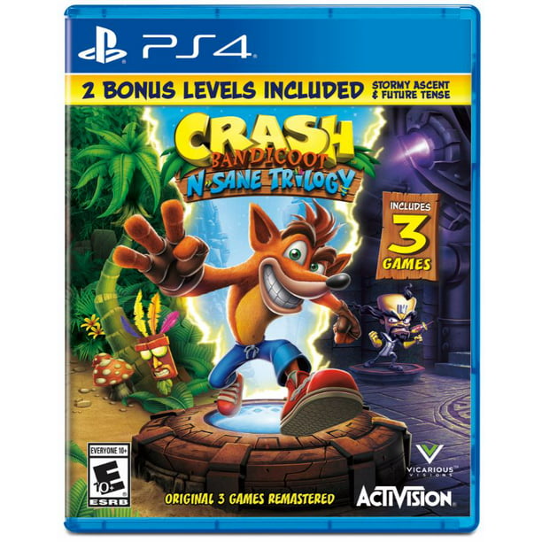 Crash N Sane Trilogy Activision Playstation 4 047875880801