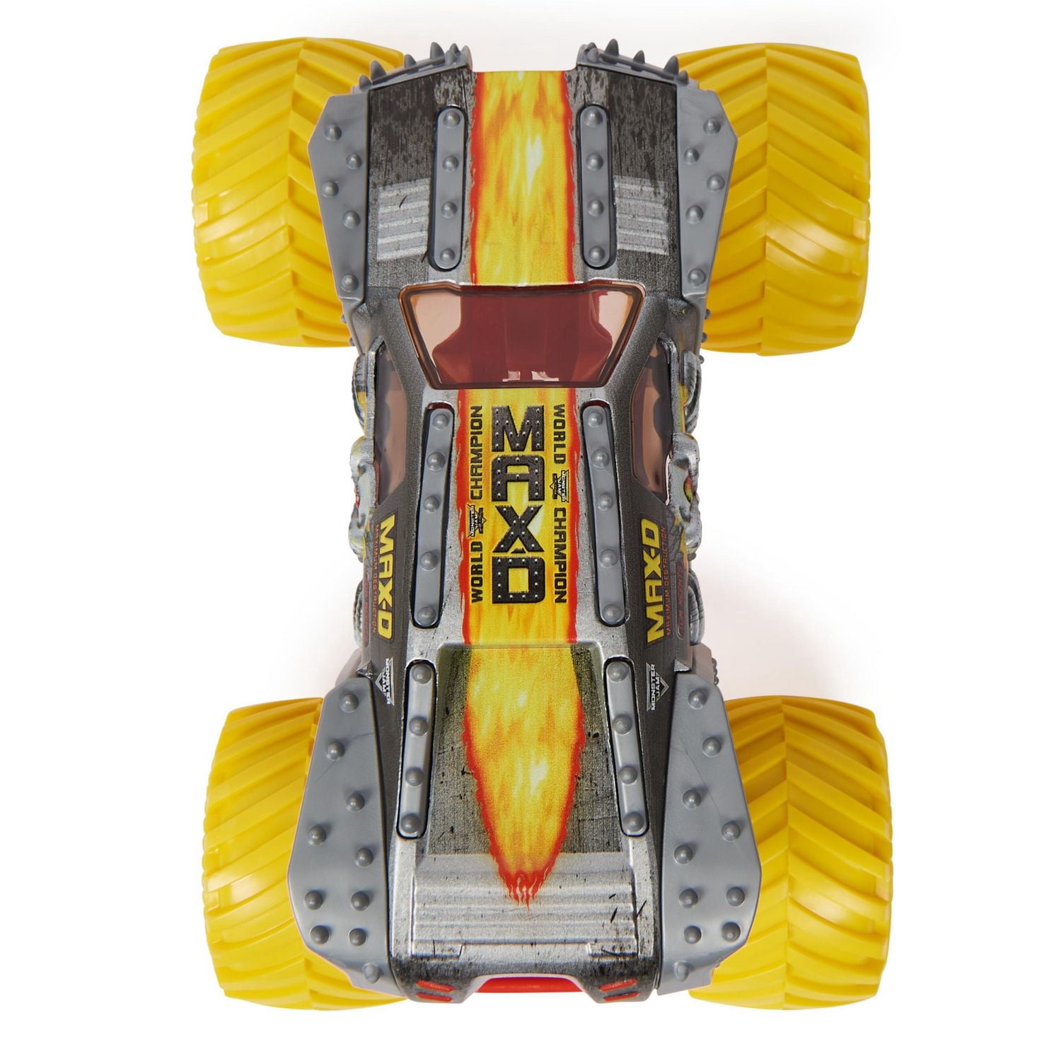 Monster Jam, Official Max-D Monster Truck, Collector Die-Cast Vehicle, 1:24 Scale, Kids Toys for Boys and Girls Ages 3 and up