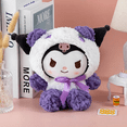 thumbnail image 2 of Muñeco De Peluche De Kurumi Morado, 2 of 5