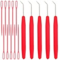 thumbnail image 1 of MasteelfCA 15pcs Knitting Loom Hook Tools Colorful Looming Hooks Sewing Needles Crochet Hooks Knitting Needles for Home(Random Color), 1 of 8