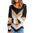 thumbnail image 1 of Cathalem Chandails Grande Taille pour Femmes Col Haut Ballon Manches Longues Chandails Chandail Extérieur, Beige P, 1 of 5