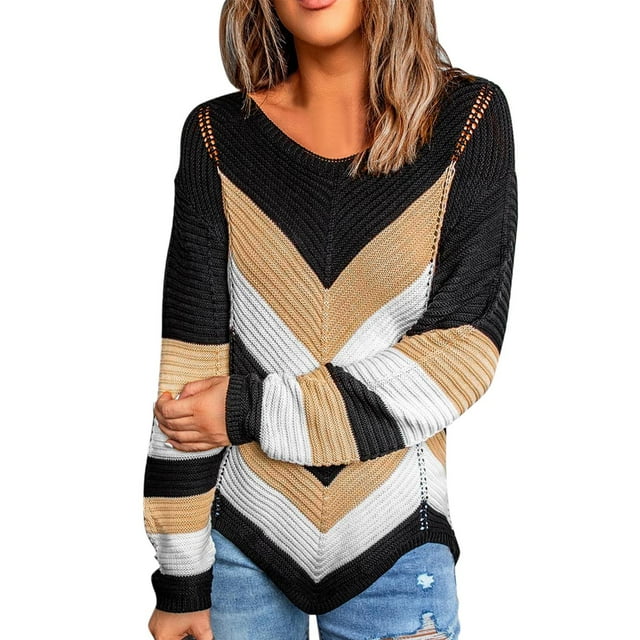 Cathalem Chandails Grande Taille pour Femmes Col Haut Ballon Manches Longues Chandails Chandail Extérieur, Beige P