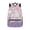 Cute Llama Rainbow Pattern, variant on Uourmeti Bold Steampunk Wolf Backpack with Mechanical Gear Design - Great for Daily Commute, Hiking and Travel Adventures