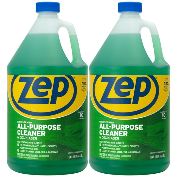 Zep All-Purpose Cleaner and Degreaser 128 oz ZU0567128 (Pack of 2) Cleans Almost Any Surface