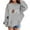 Grey2, variant on Arlun Fashion Heart Graphic Hoodies for Teen Girls Soft Comfy Long Sleeve Cute Sweatshirts Kids Casual Baggy Drawstring Long Sleeve Fall Winter Hooded Pullover Tops White2 9-10Years