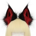 thumbnail image 3 of Handmade Wolf Cat Ears Headwear for Party Cute Festival Celebration and Themed Events, 3 of 6