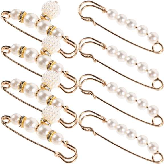 MEIBUTYUP Assorted Color Brooch Pins for Sweaters and Shawls, Stylish Clips for Clothing Fastening and Tightening